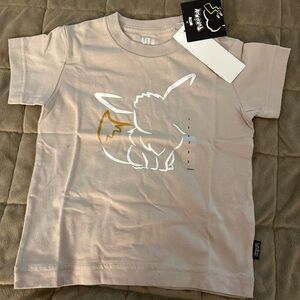 Uniqlo UT Pokémon toddler size Cream Tee